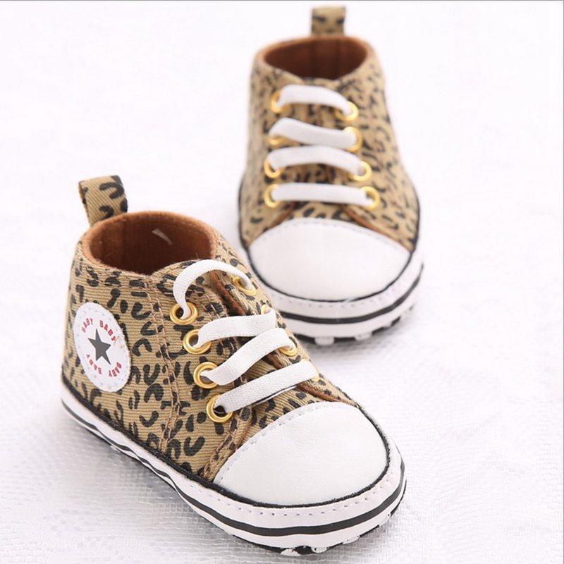 Baby sneakers Leopard, maat 19-20 - Feelings | Gifts and more